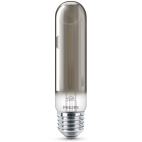 Philips LED Lampe ersetzt 11W, E27 Rhre T32, grau,...