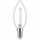 Philips LED Lampe ersetzt 15W, E14 Kerze B35, klar, warmwei, 136 Lumen, nicht dimmbar, 1er Pack