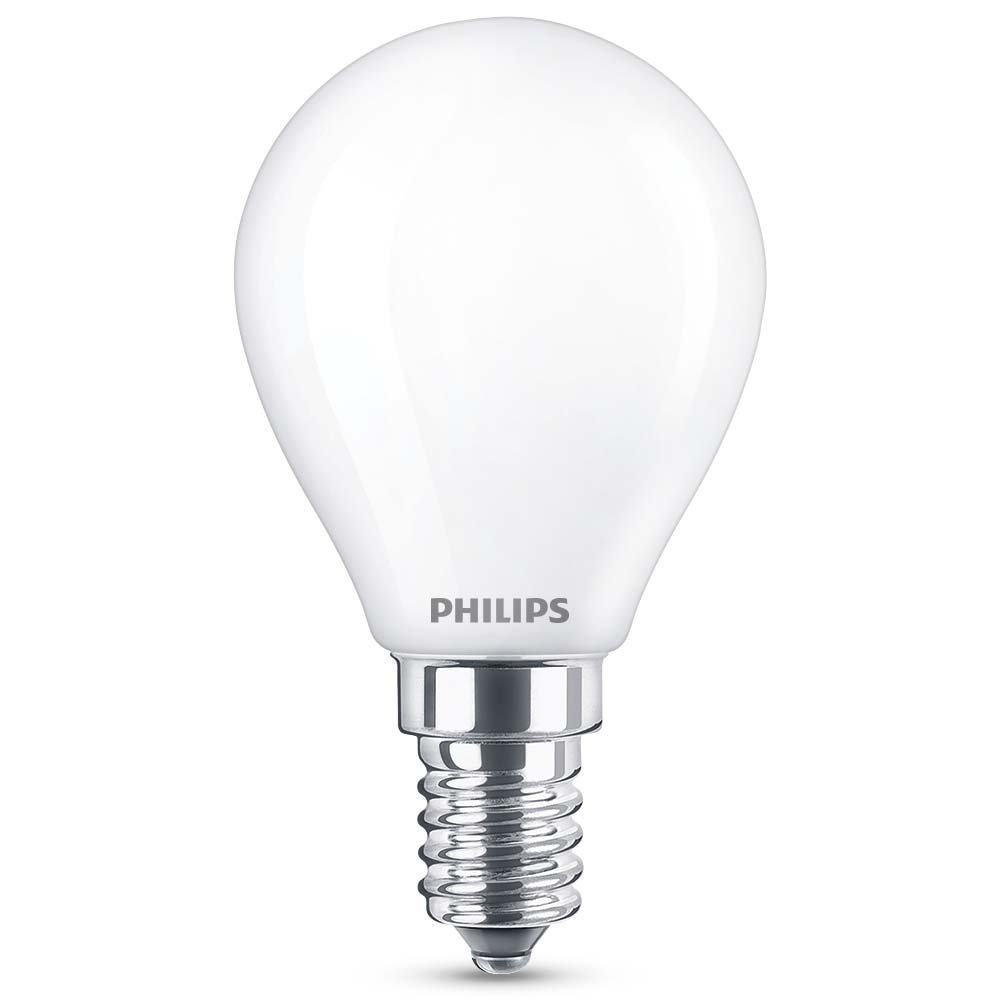 Philips LED Lampe ersetzt 25W, E14 Tropfenform P45, wei, warmwei, 250 Lumen, nicht dimmbar, 1er Pack