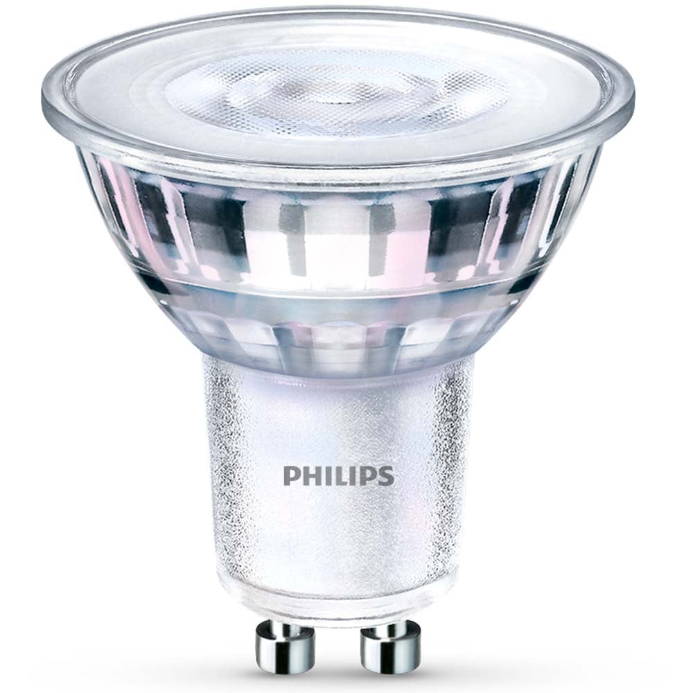 Philips LED WarmGlow Lampe ersetzt 50W, GU10 Reflektor PAR16, warmwei, 345 Lumen, dimmbar, 1er Pack