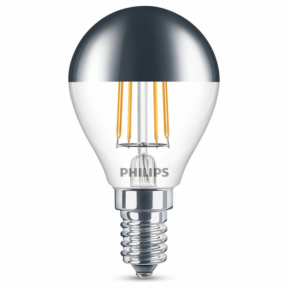 Philips LED Lampe ersetzt 35W, E14 Tropfen P45, klar, warmwei, 397 Lumen, nicht dimmbar, 1er Pack
