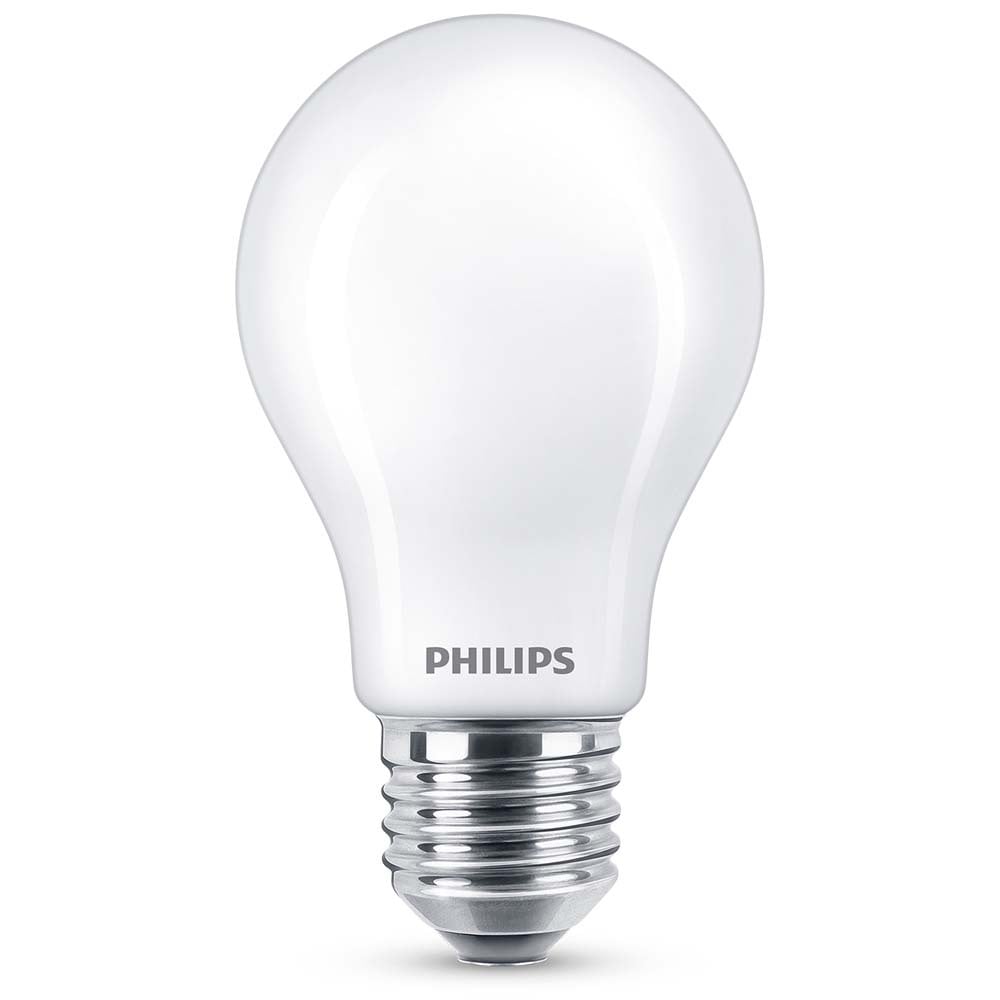 Philips LED SceneSwitch Lampe ersetzt 60W, E27 Standardform A60, matt, Dimmen ohne Dimmer, 1er Pack