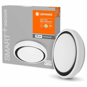 SMART+ LED Deckenleuchte in Wei und Schwarz 24W...