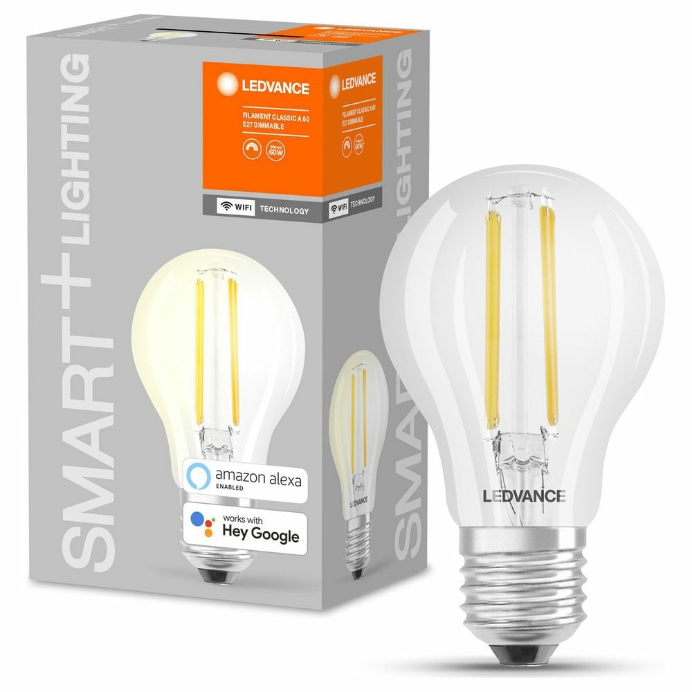 SMART+ Wlan LED Leuchtmittel A60 5,5W 806lm warmwei klar