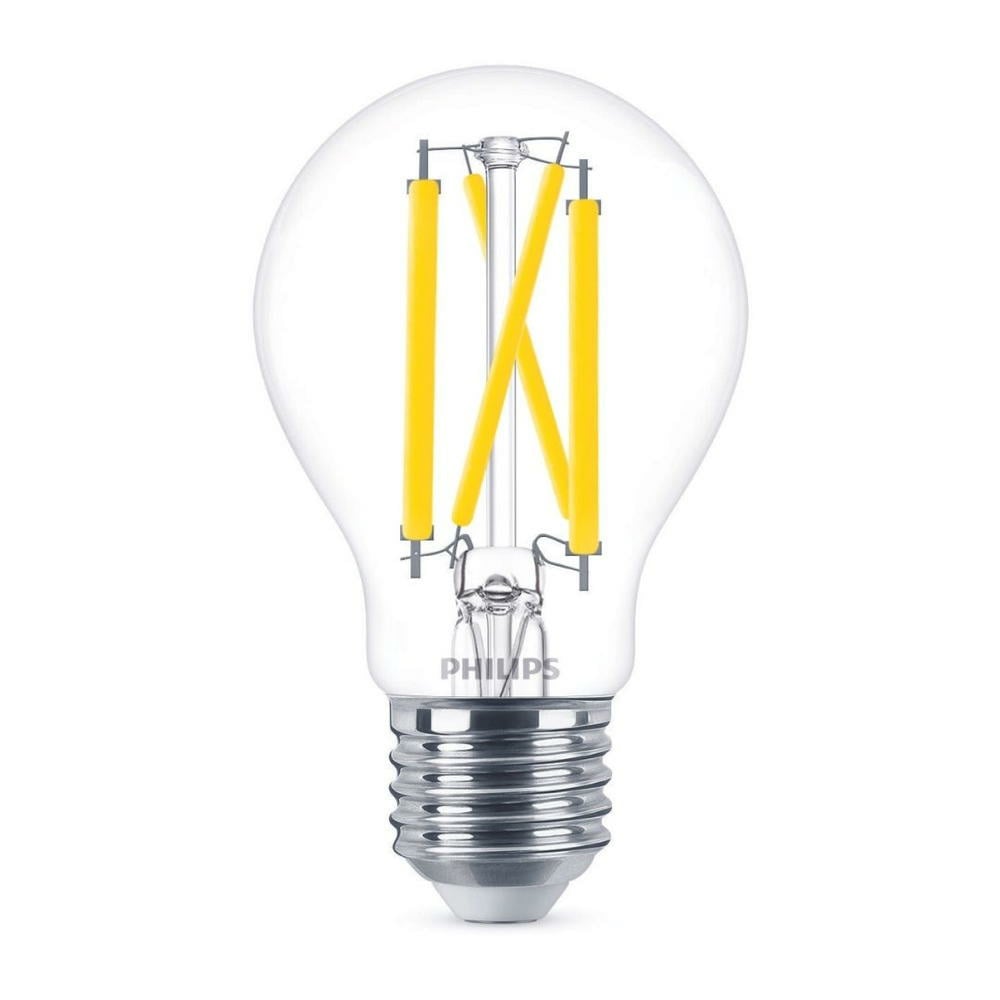 Philips LED Lampe ersetzt 100 W, E27 Standardform A60, klar, warmwei, 1560 Lumen, dimmbar, 1er Pack