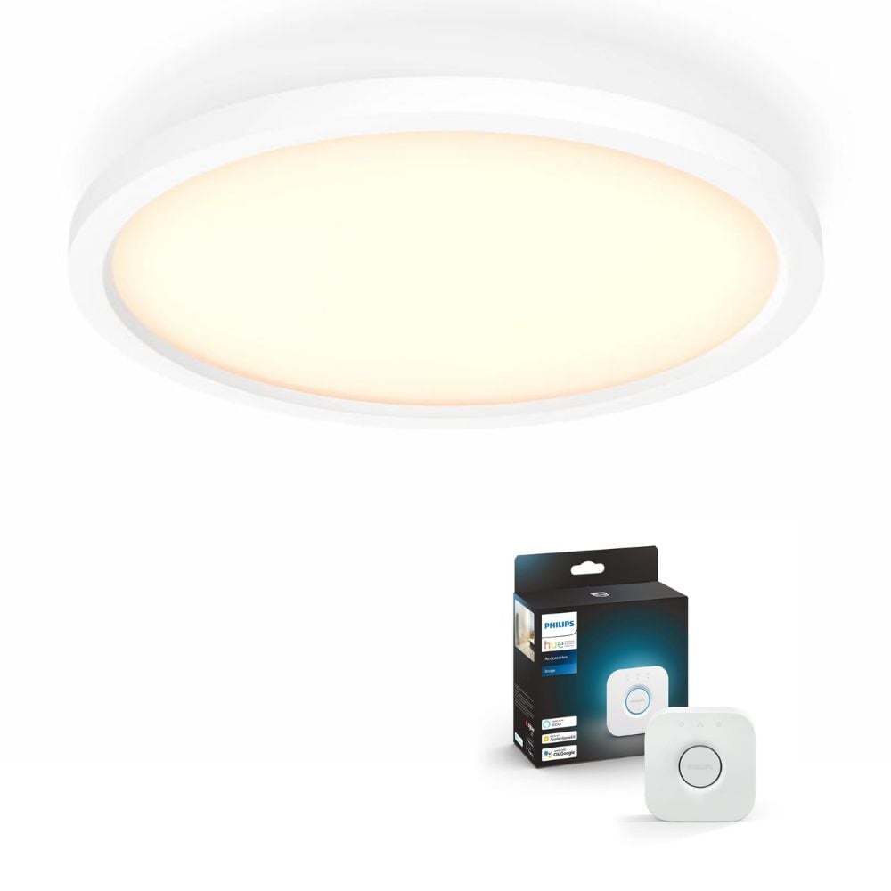 Philips Hue White Ambiance LED Panel Aurelle in Wei 21W 2450lm inkl. Bridge
