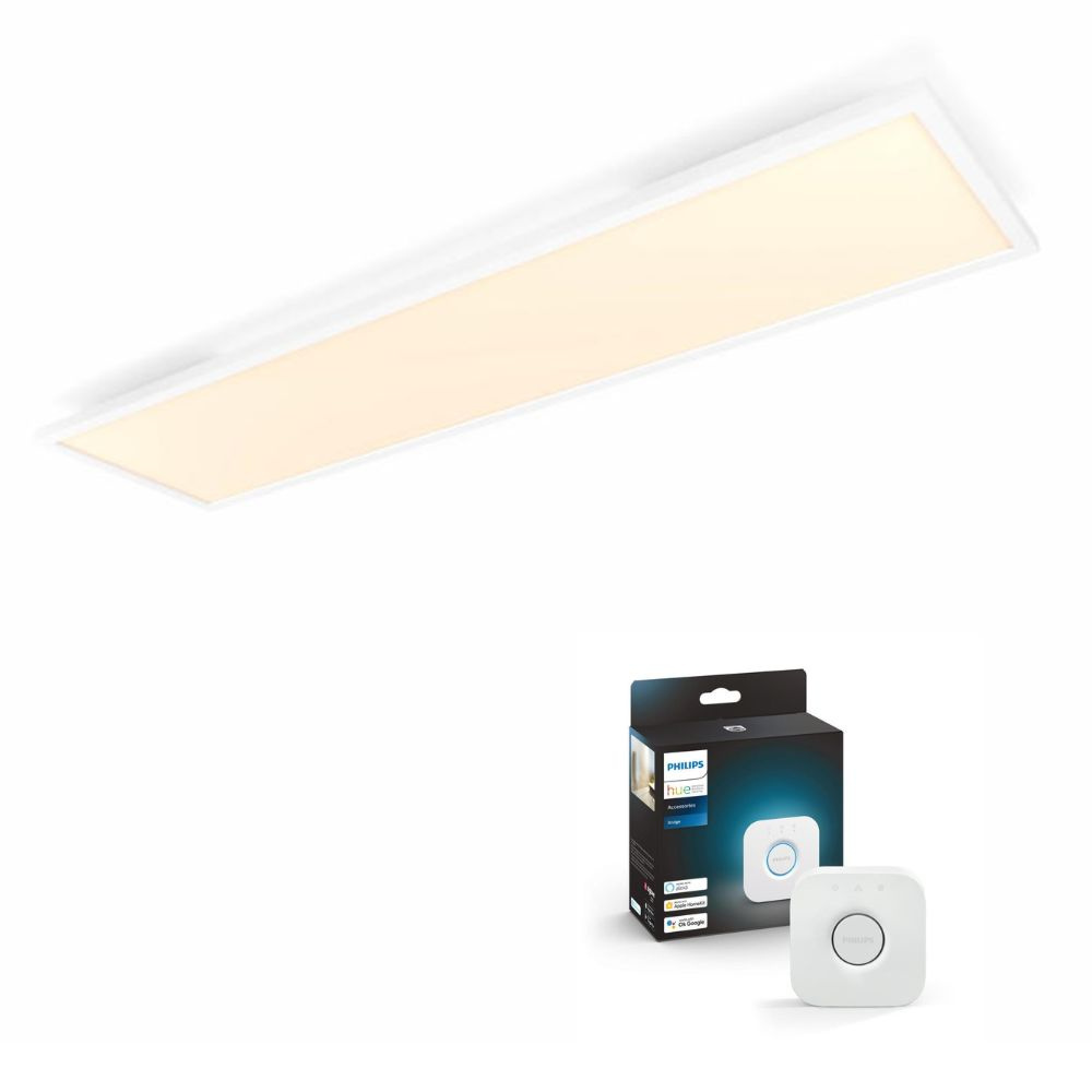 Philips Hue White Ambiance LED Panel Aurelle in Wei 39W 3750lm inkl. Bridge