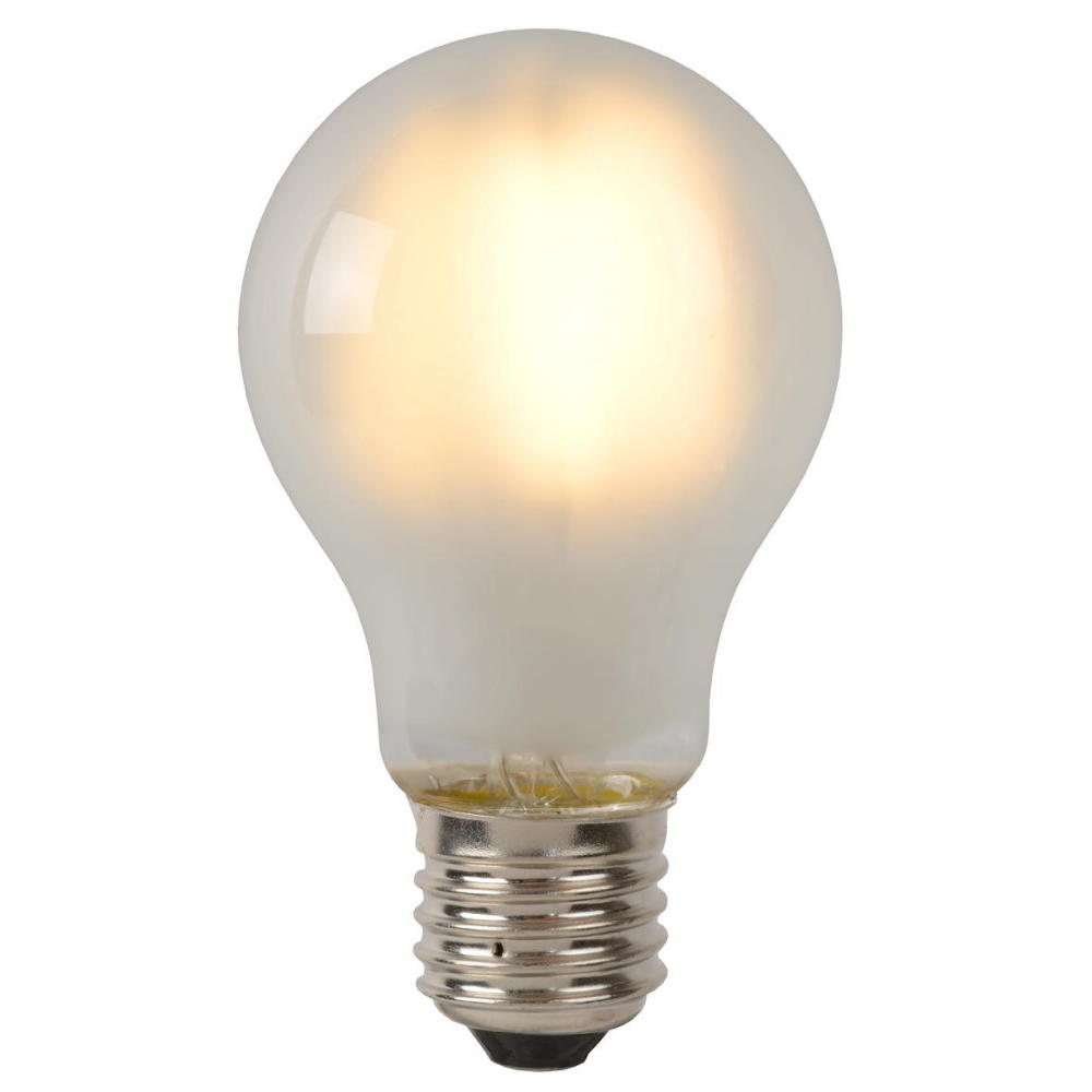 LED Leuchtmittel E27 Birne - A60 in Transparent-milchig 5W 600lm