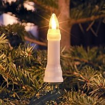 Kerzen-Lichterkette für Weihnachten