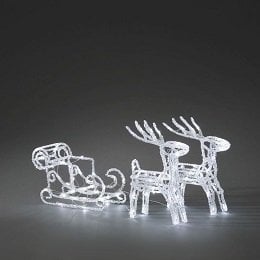 LED-Weihnachtsfiguren aus Kunststoff