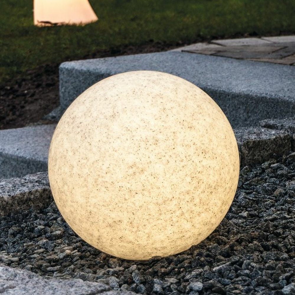 LeuchtKugel Mundan in Granit 300mm E27
