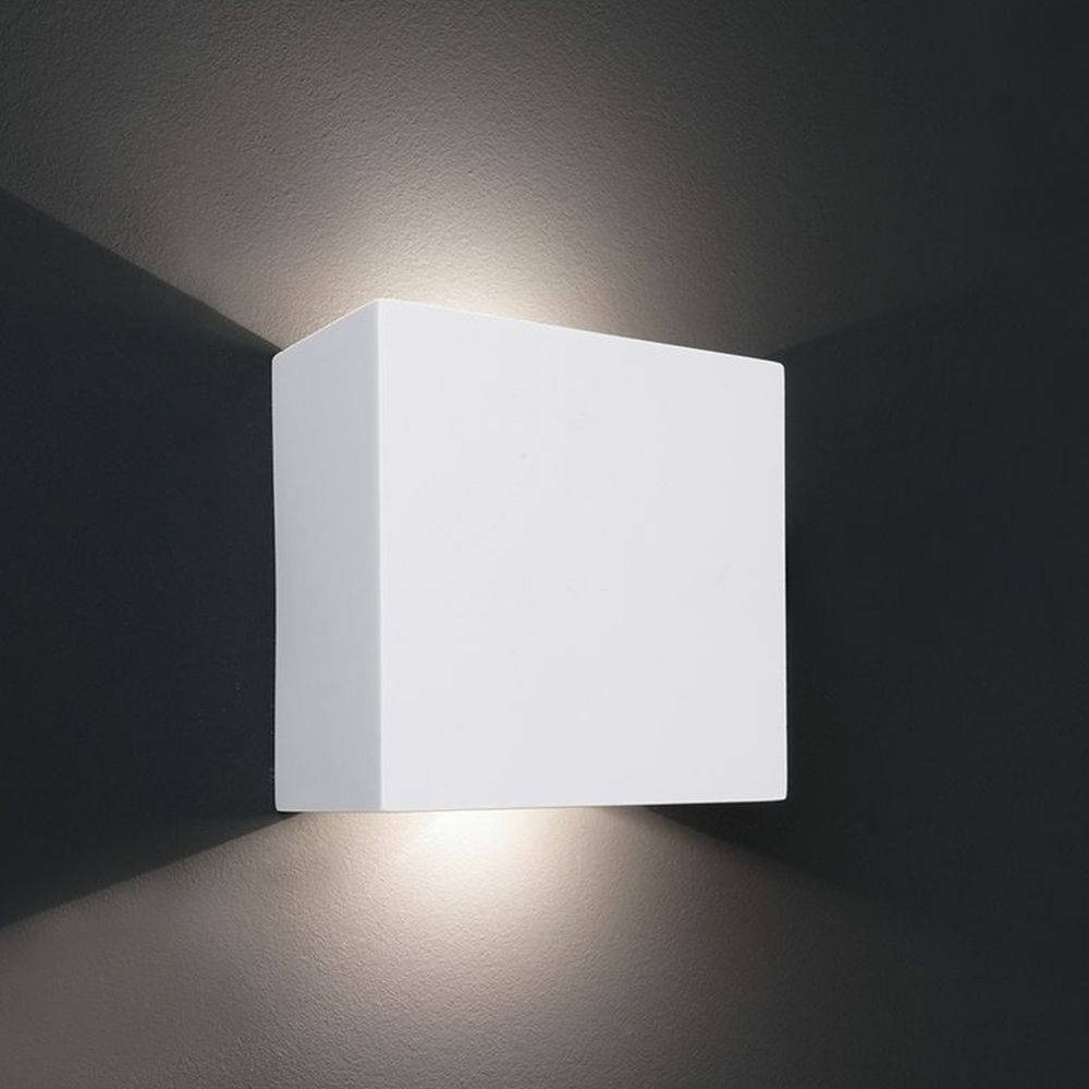 LED Wandaufbauleuchte Quinta in Weiß 2x2,75W 270lm