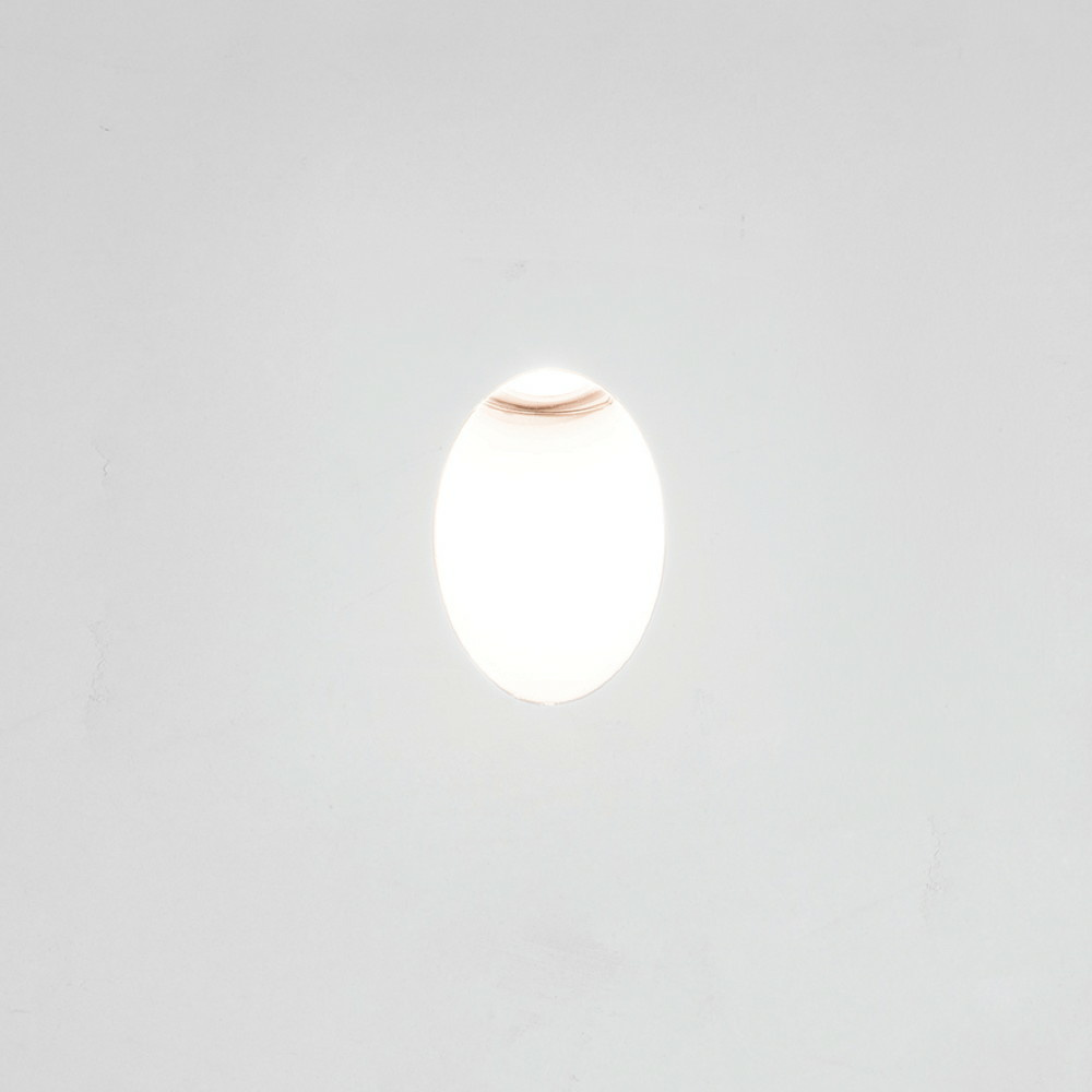 LED Einbauleuchte Leros in Weiß-Matt 1W 36lm
