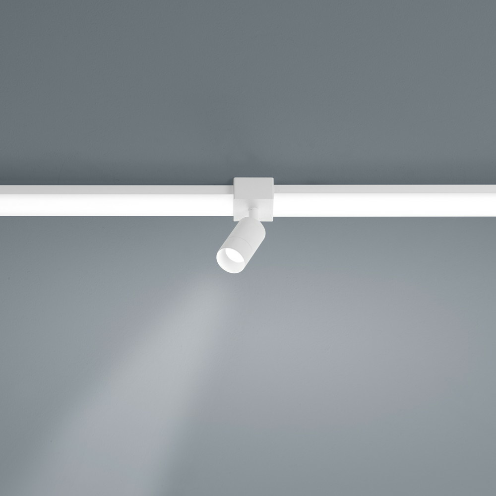 LED Lichtschienen Spot Vigo in wei-matt 4W 360lm Linienverbinder