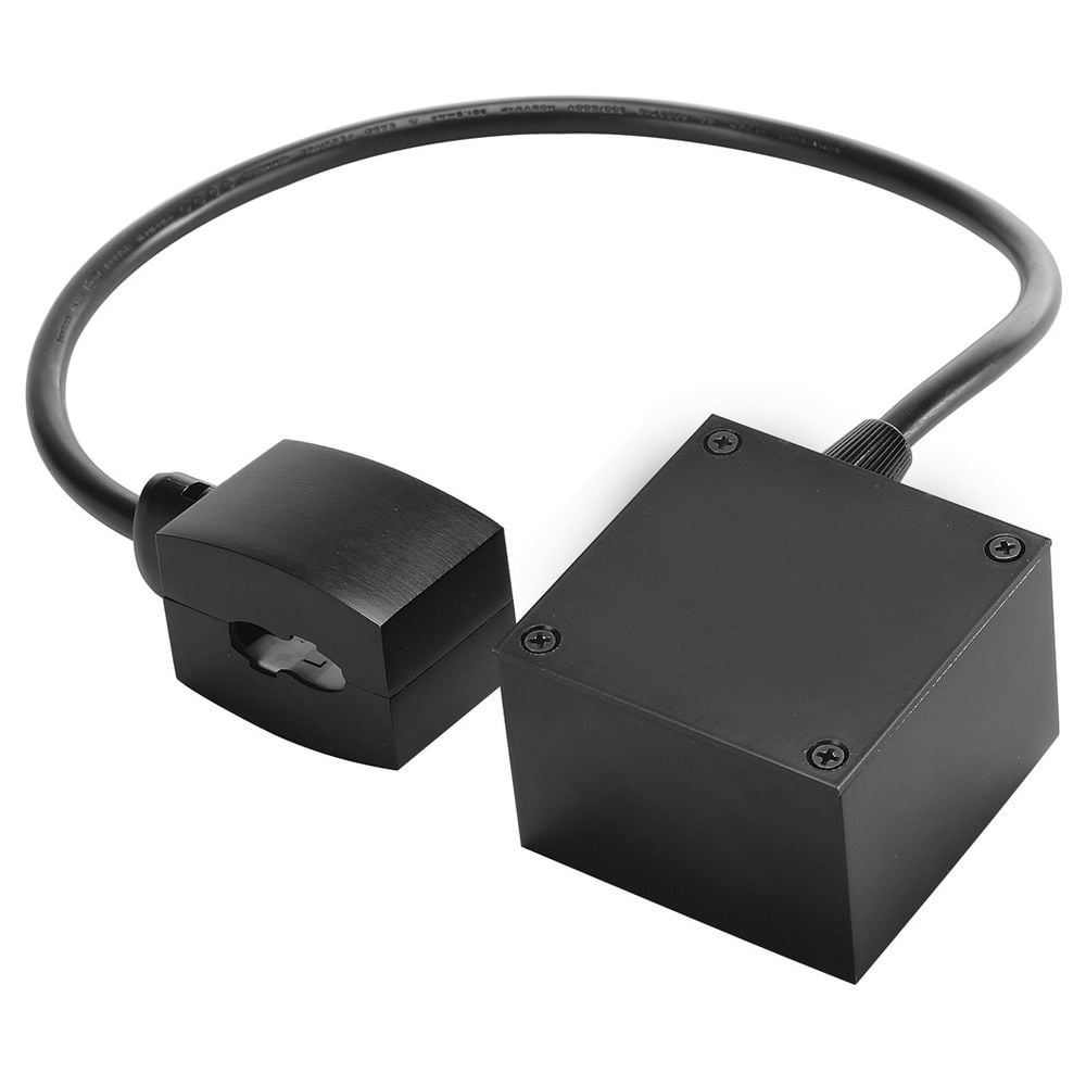Einspeiser für Easytec II in schwarz, Kabellänge: 400 mm