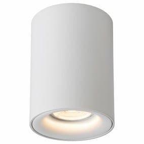 Einflammiger LED Aufbauspot Bentoo in weiß, rund,...