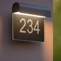 Eckige Lampen
 | 230V
  | Hausnummernleuchten