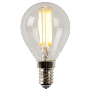 LED Leuchtmittel E14 Tropfen - P45 in Transparent 4W 400lm
