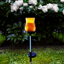 Orange Lampe
 | Solar Deko