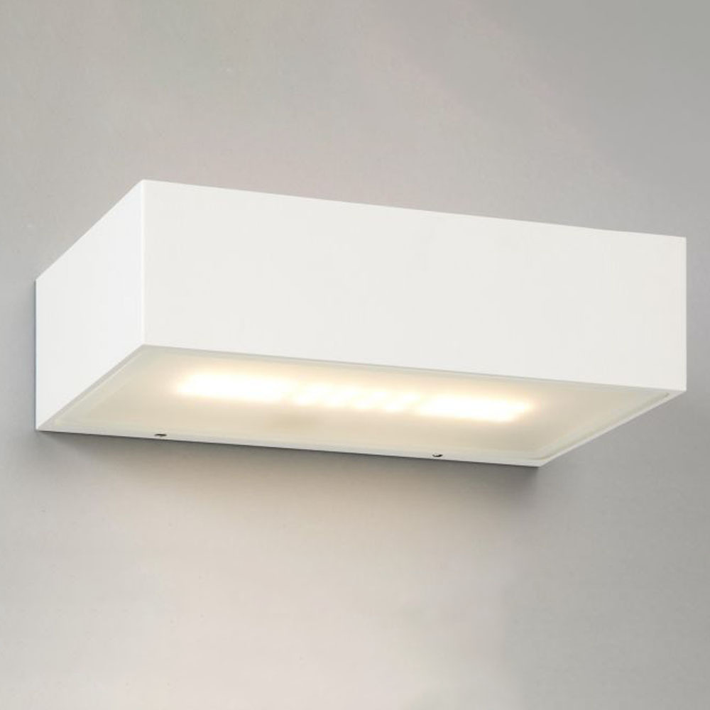 famlights | LED Wandleuchte Eindhoven Aluminium in Wei 2x 720lm 182 mm