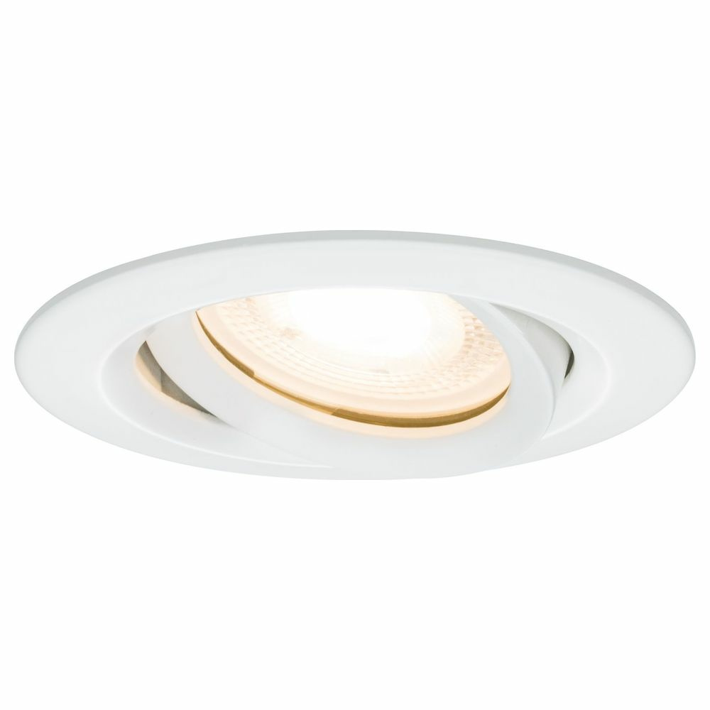 Premium LED Einbauspot Nova, schwenkbar, GU10, IP65, rund, weiß, Einzelartikel