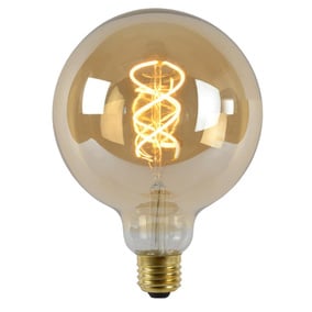 LED Leuchtmittel E27 Globe - G125 in Amber 5W 380lm 1er-Pack