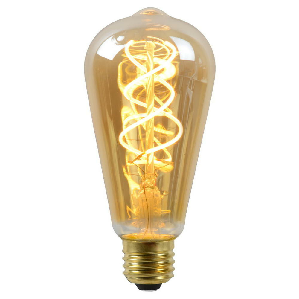 LED Leuchtmittel E27 ST64 in Amber 4,9W 380lm