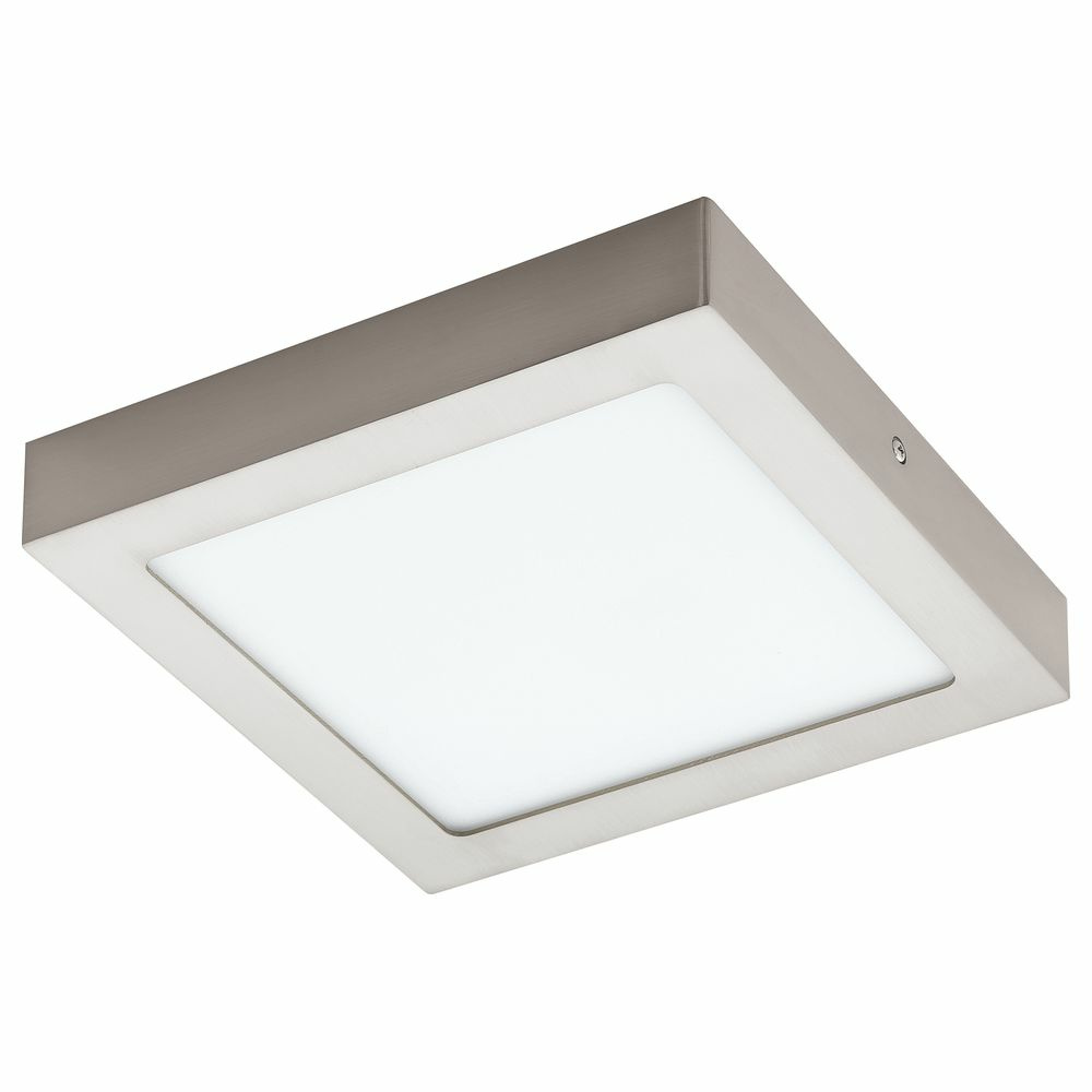 Connect LED Deckenleuchte, RGB + Tunable White, quadratisch, dimmbar, 225 x 225 mm, nickel-matt