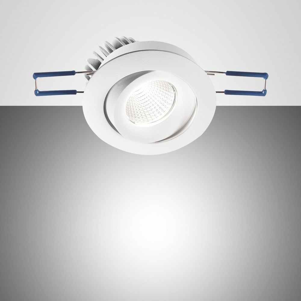 LED Spot Set Sigma in transparent und wei 7W 800lm schwenkbar rund