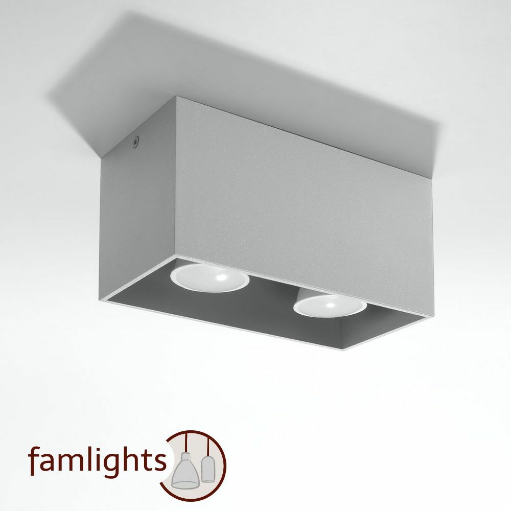 famlights | Deckenspot Alicia aus Aluminium
