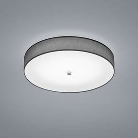 LED Deckenleuchte Bora in Silber 30W 3300lm