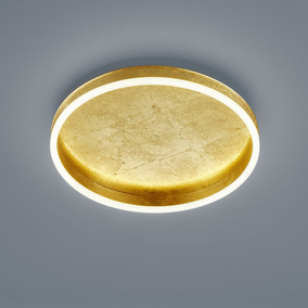 LED Deckenleuchte Sona in Blattgold 24W 2040lm 400mm