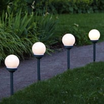 Lampen mit Daemmerungssensor
 | Solar Gartenkugeln