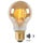 Vintage LED Lampe, Dmmerungssensor, E27, Tropfen P45, Filament, 4W, 230lm, 2200K 1er-Pack