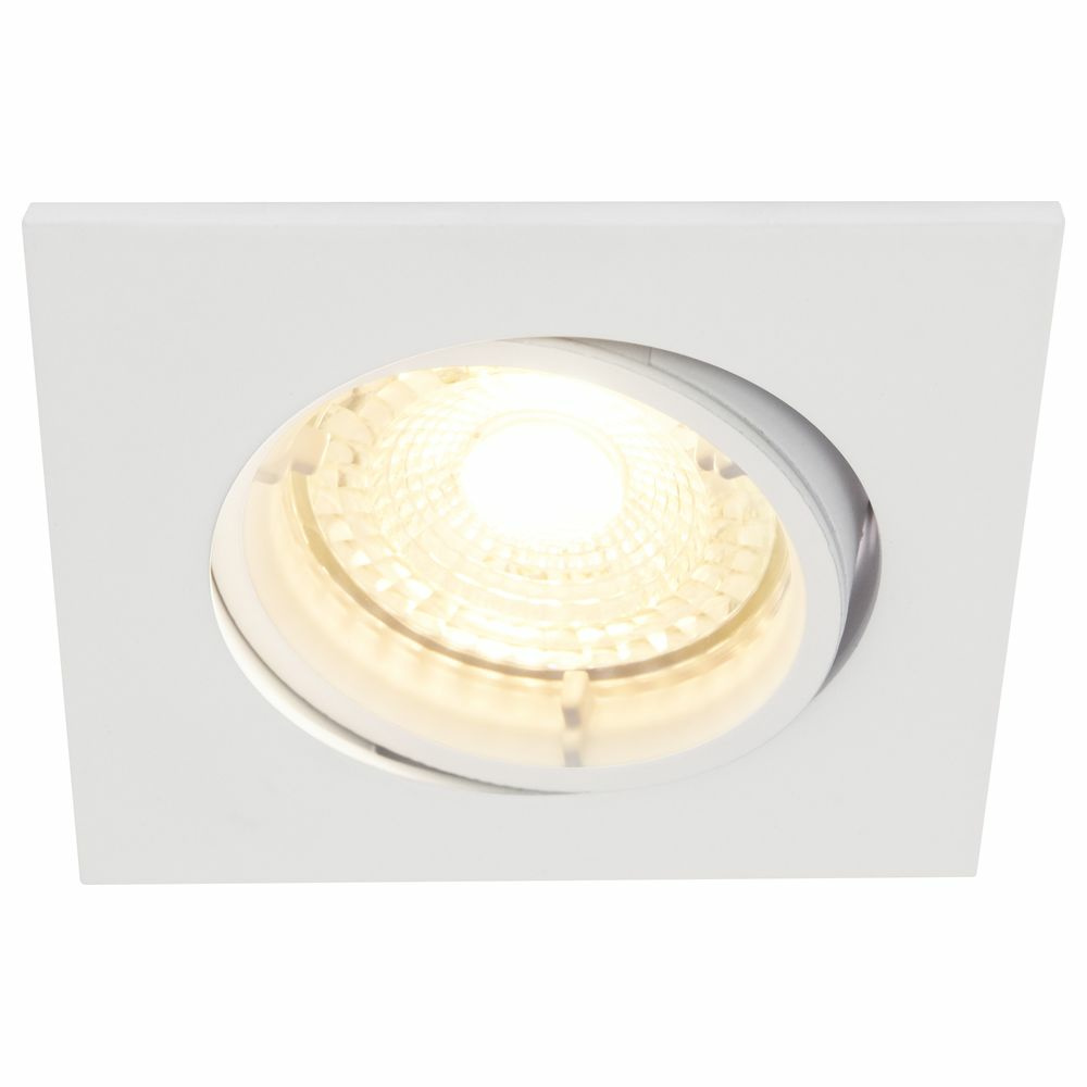LED Einbaustrahler Carina in Weiß GU10 3x5W 345lm eckig schwenkbar | Nordlux  | 49510101