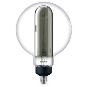 Philips LED Giant Globe Smoky, Vintage Industrial Design...
