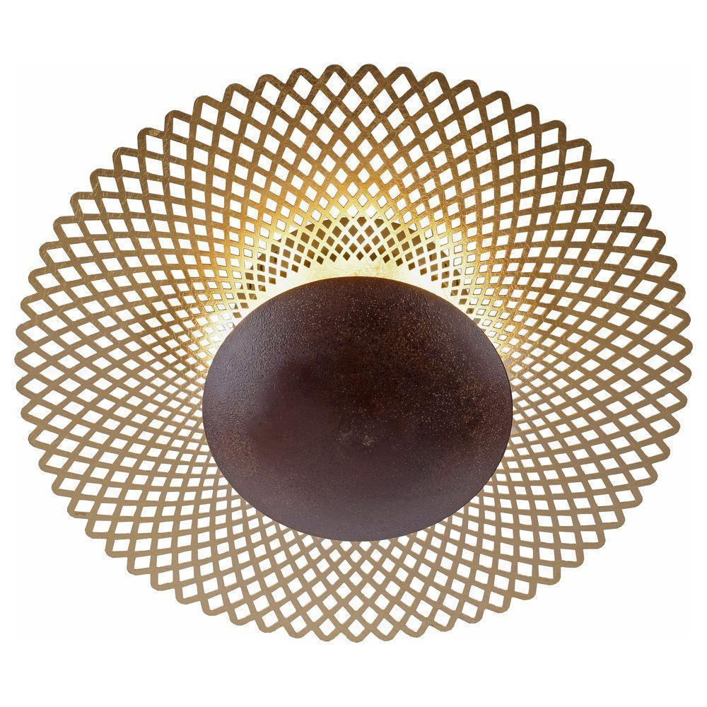 LED Deckenleuchte Nevis mm Paul Eisen aus 6551-48 | in 450 Neuhaus Rostfarben 