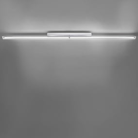LED Wand- und Spiegelleuchte Timon in Chrom 1200 mm