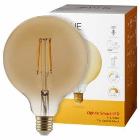 SHYNE | Smartes ZigBee LED Leuchtmittel E27, amber,...