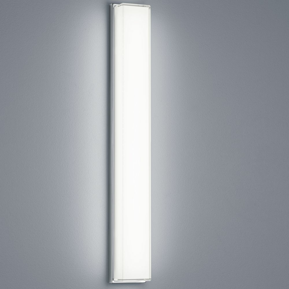 LED Wandleuchte Cosi in Transparent-satiniert und Chrom 18W 1410lm