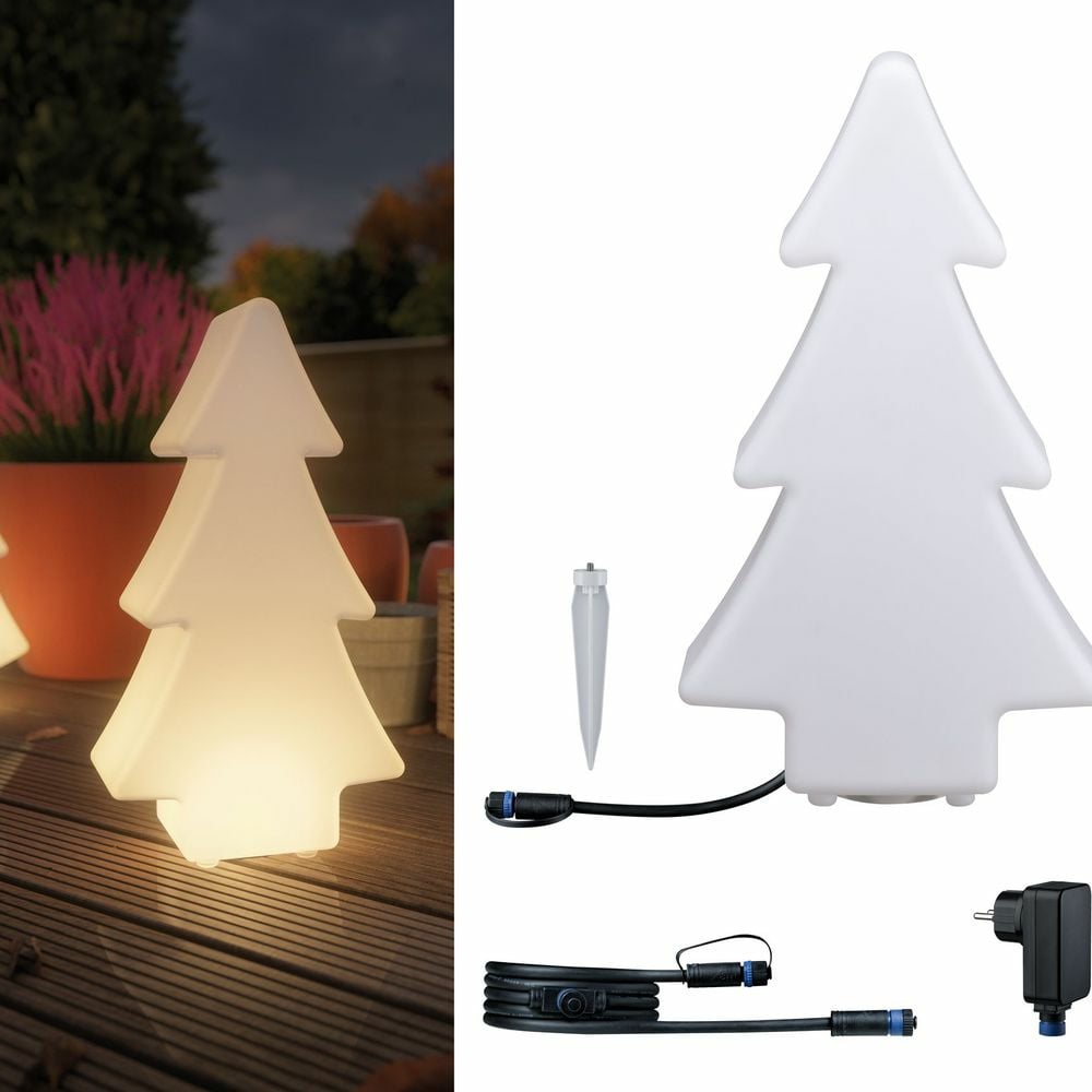 LED Baum Set Plug&Shine in Weiß