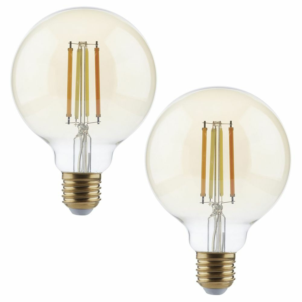 SHYNE | Smartes LED Leuchtmittel E27, amber,  tunable white, Globe - G95, 7W, 650 Lumen