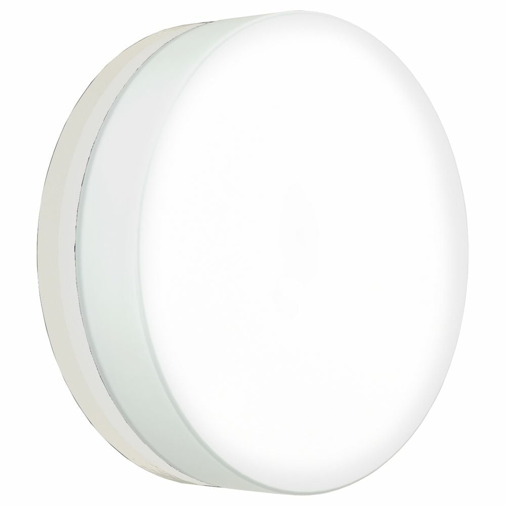 LED Wandleuchte Warmweiß IP54 in Weiß 240mm
