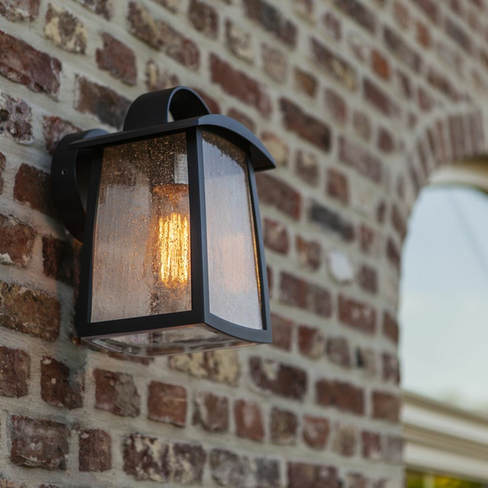 LED Außen-Wandleuchte 230V 3W 200lm IP54 Haus-Bogen-Wand-Lampe Leuchte Stylisch 