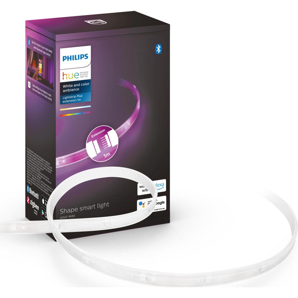 Philips Hue Bluetooth Lightstrip Plus 1m Erweiterung White & Color Ambiance
