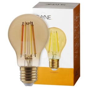 SHYNE | LED Leuchtmittel E27, amber, Birne - A60, 7W, 725...