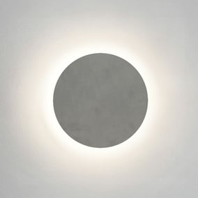 LED Wandleuchte Eclipse in Grau 12,6W, 597lm, IP44