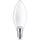 Philips LED Lampe ersetzt 60W, E14 Kerzenform B35, wei, warmwei, 806Lumen, nicht dimmbar, 1er Pack