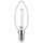 Philips LED Lampe ersetzt 15W, E14 Kerze B35, klar, warmwei, 136 Lumen, nicht dimmbar, 1er Pack