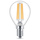 Philips LED Lampe ersetzt 60W, E14 Tropfenform P45, klar, warmwei, 806 Lumen, nicht dimmbar, 1er Pack
